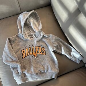 Ballers Gray Kids Hoodie